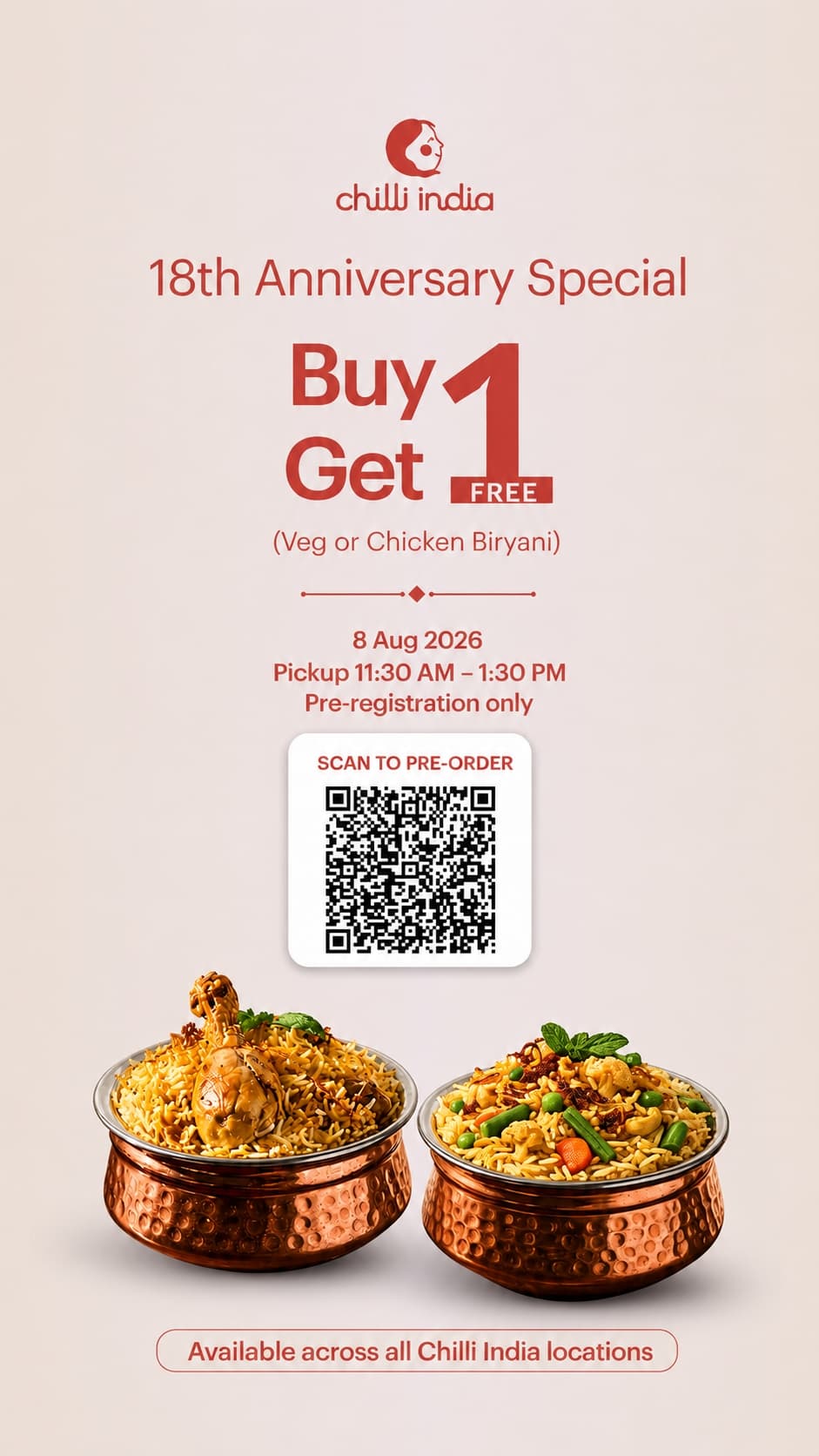 Chilli India Wyndham Vale signature dishes