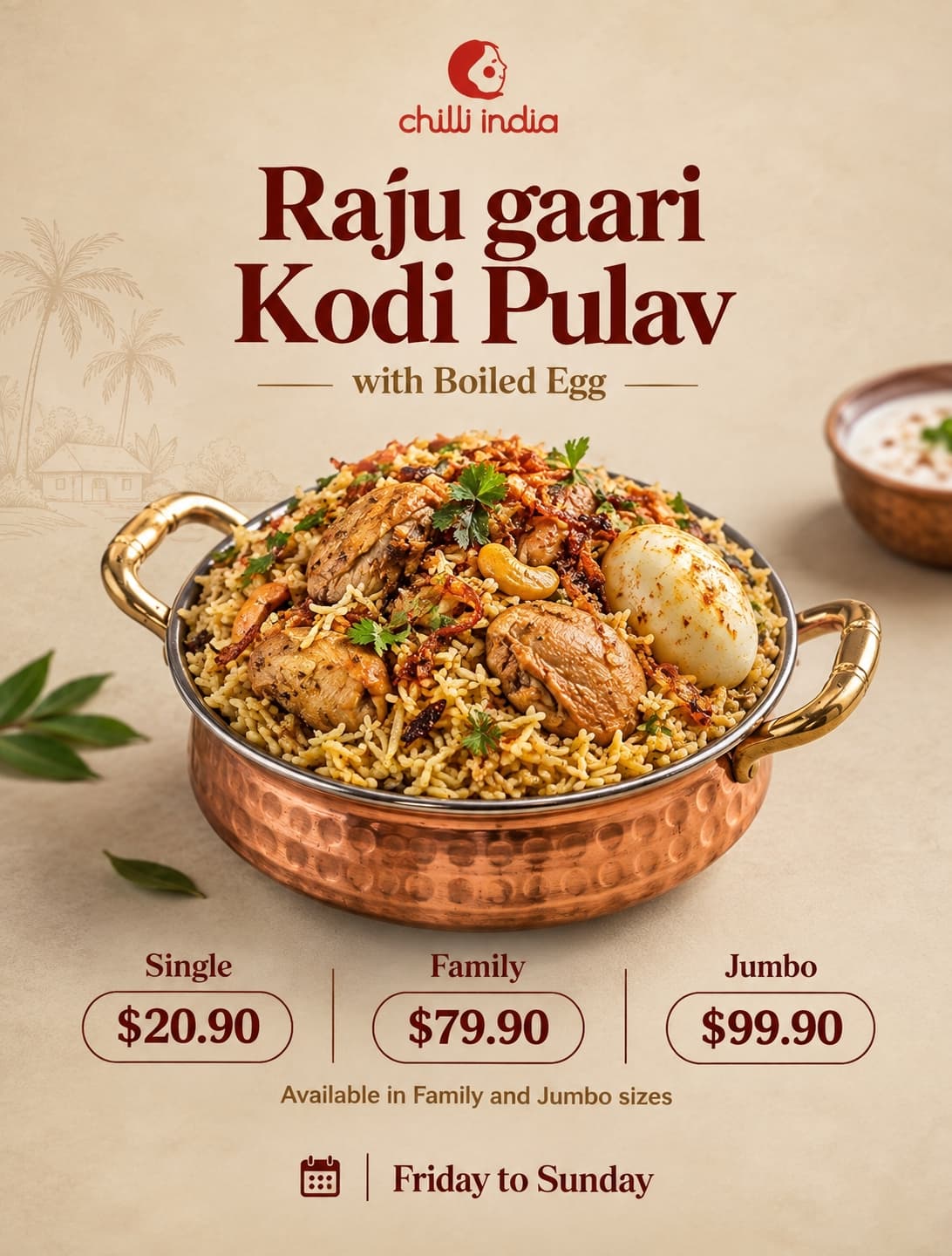 Chilli India Preston signature dishes